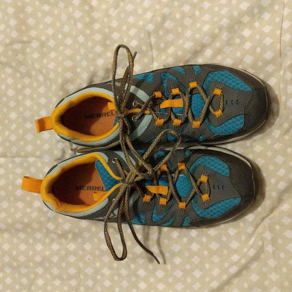 Merrell Women's Shoes in Gray and Teal